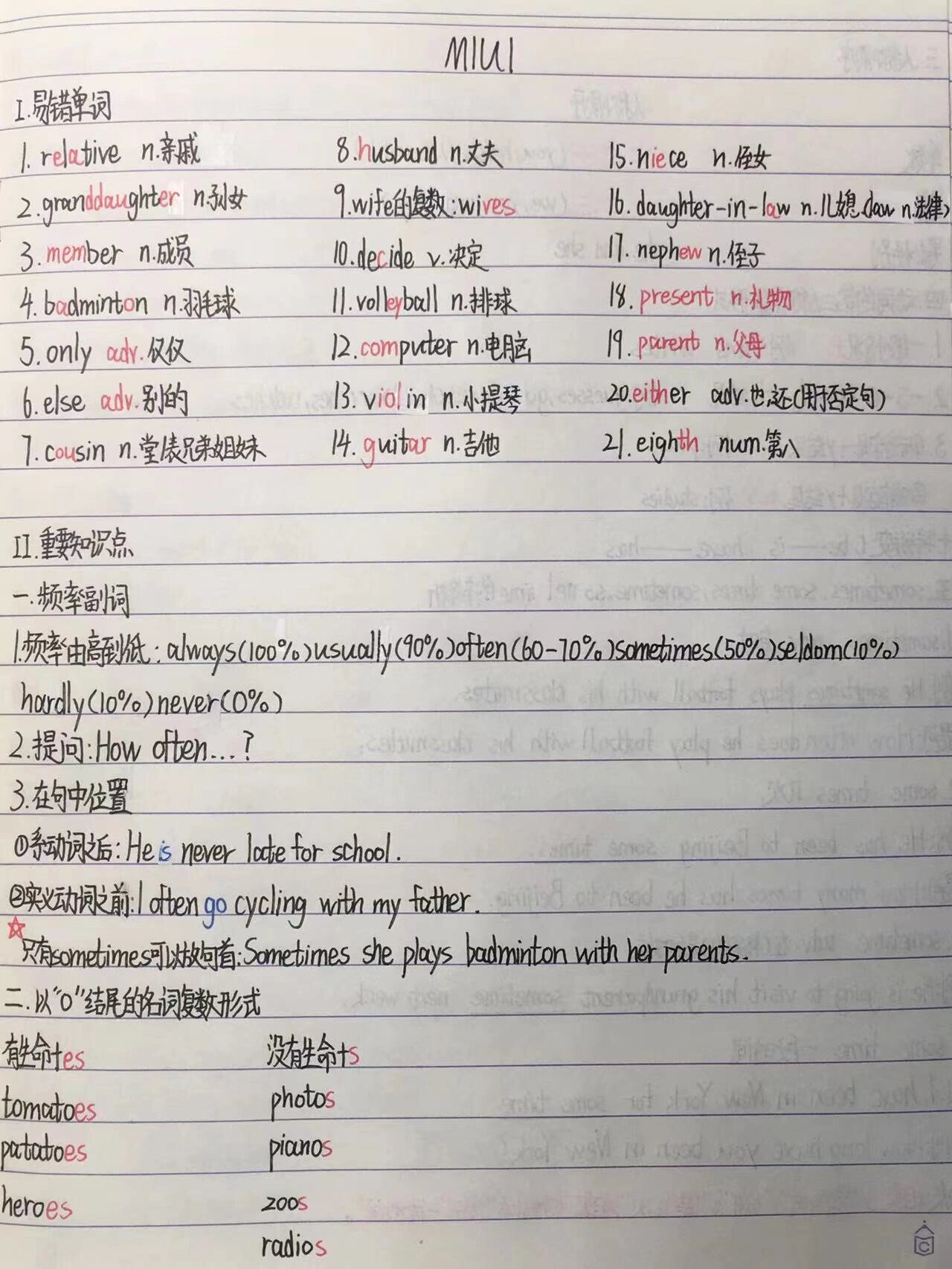 包含六年级英语考点梳理（牛津版）的词条