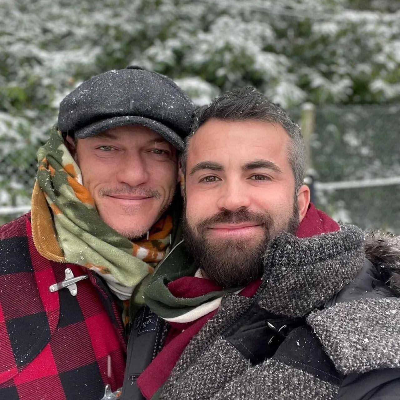 luke evans 和男友