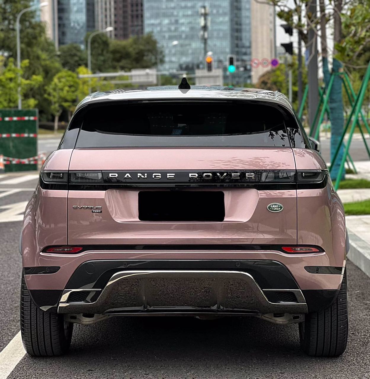 种草粉色系女生必选配色99路虎极光 保时捷的原厂色一直都那么火