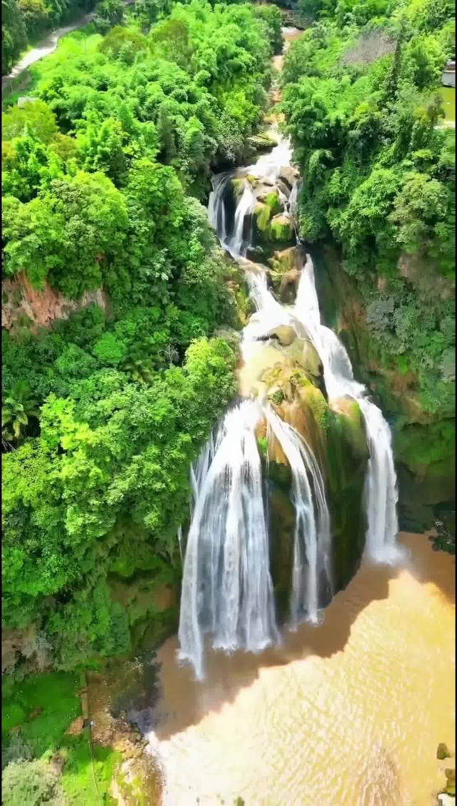 大叠水瀑布答案图片