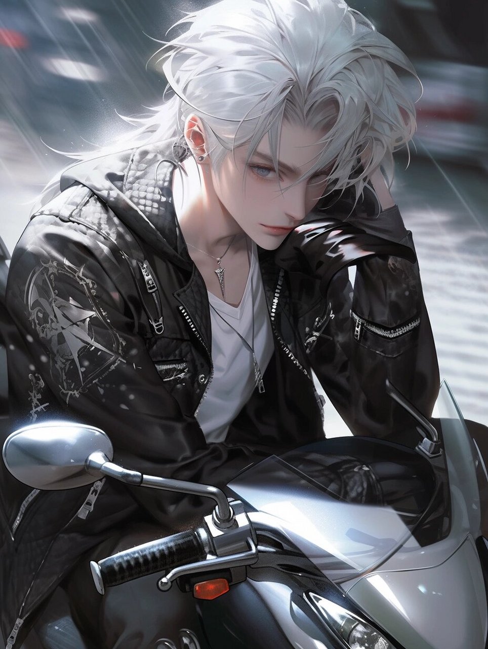 【男生头像】机车男孩,每个人心中的机车梦 酷帅拽,机车男孩,黑色夹克