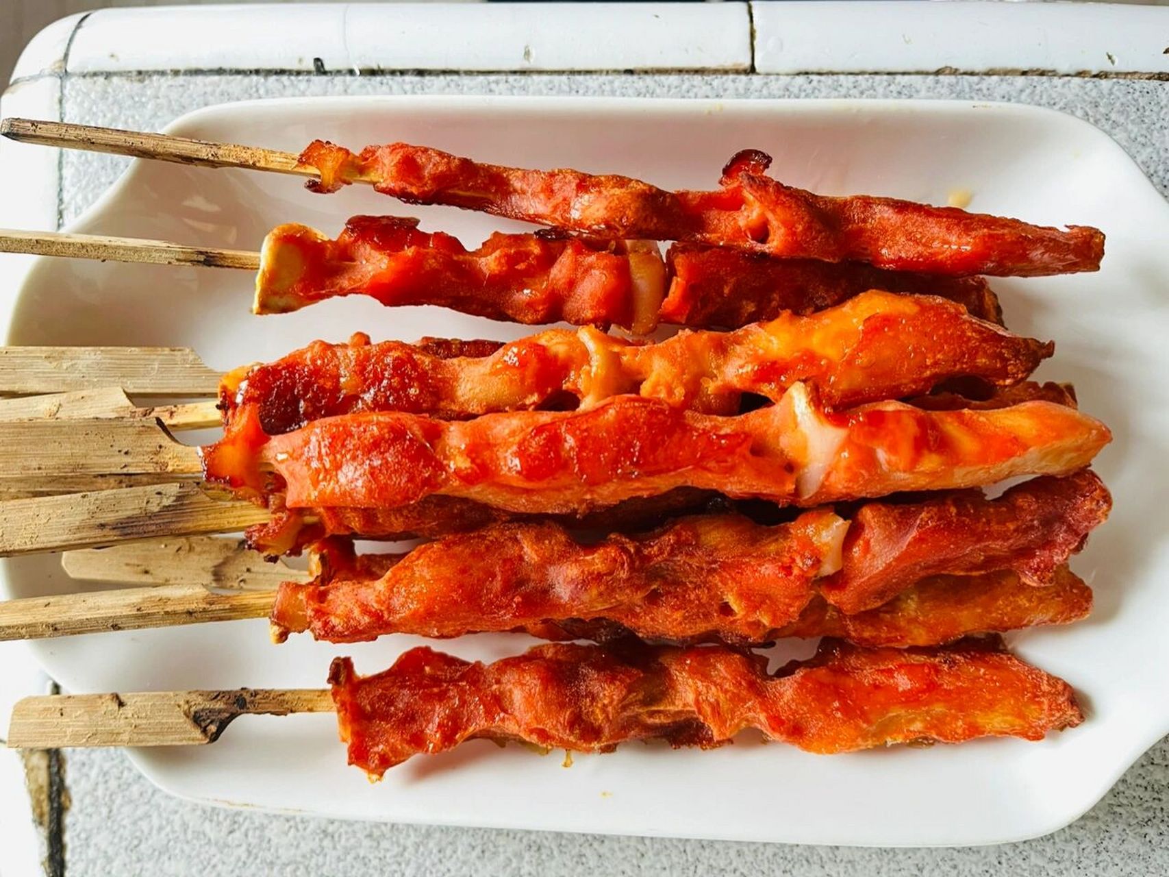 骨肉相连最简单零食做法 骨肉相连烤箱版 1.提前解冻 2.