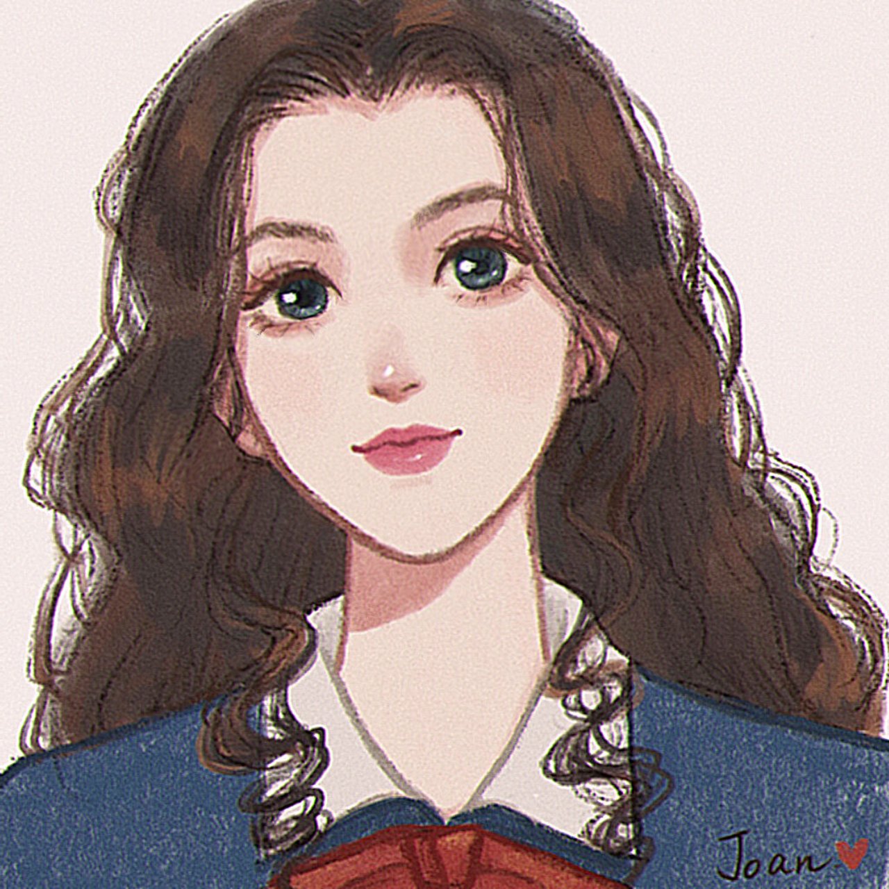 灌篮高手系列女生头像|彩子|ipad手绘 彩子也是个大美人呢!