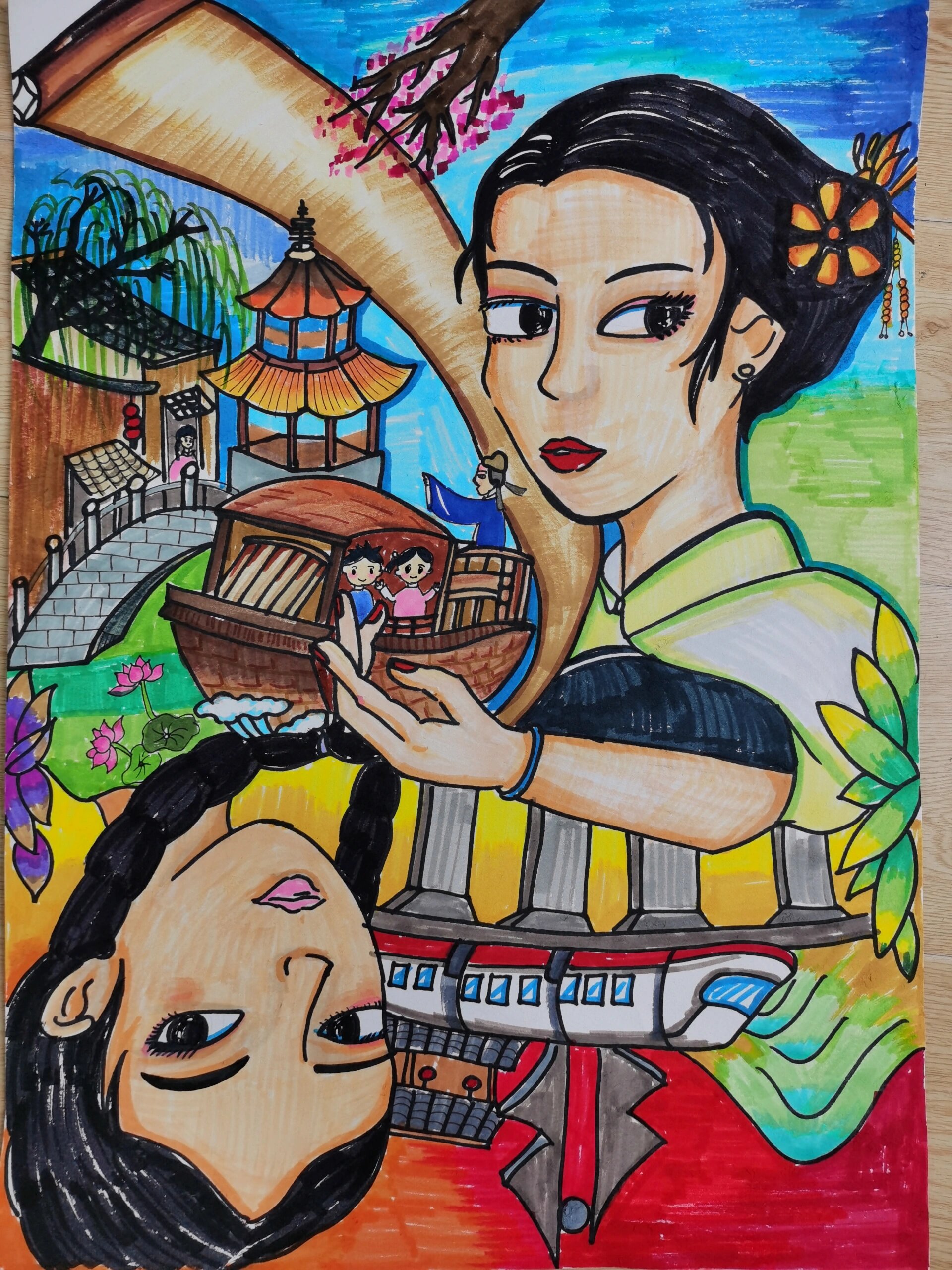 嘉善印象—漫画善城