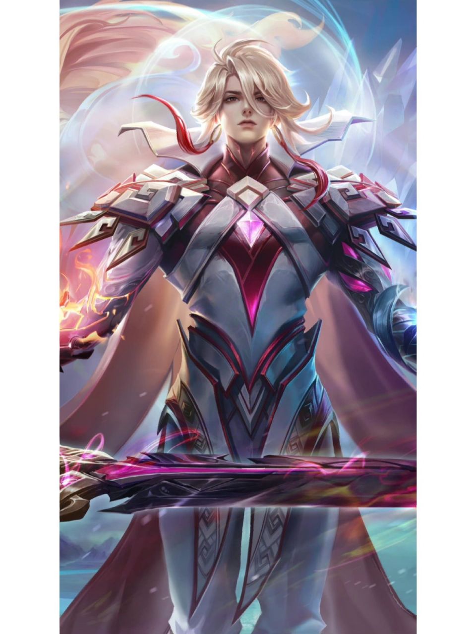 李信兔年限定皮肤山海·炽霜斩超清无水印海报,有需要的小伙伴私信我