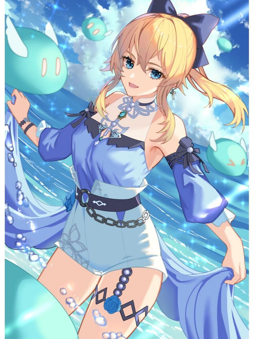 二次元美图|《原神》琴团长 获取原图请私信