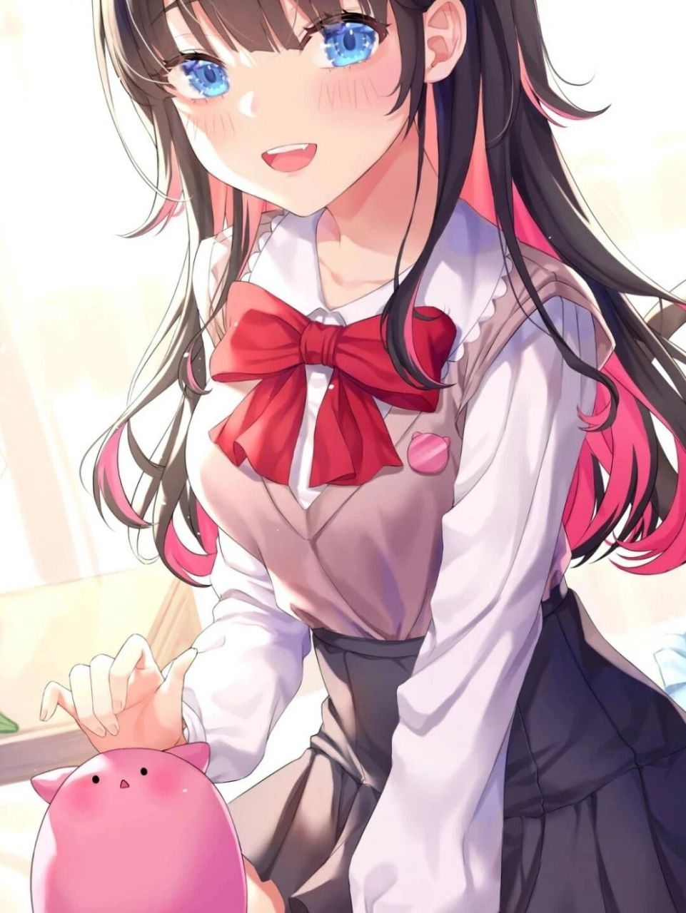 jk制服动漫少女 进来看一看,关注我嘛或点个赞呗 你还想要哪些图片呢?