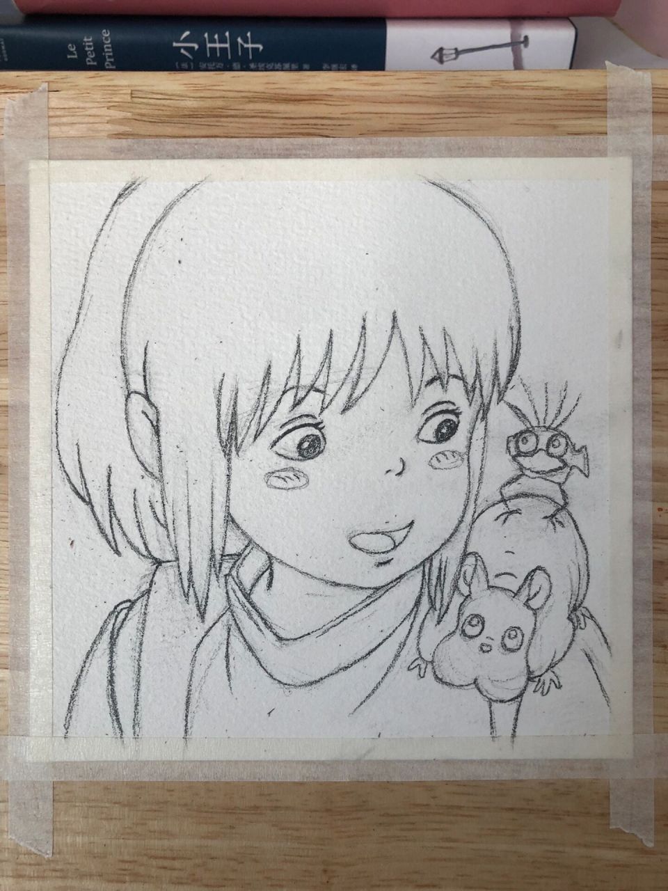 水彩手绘|宫崎骏系列—千与千寻