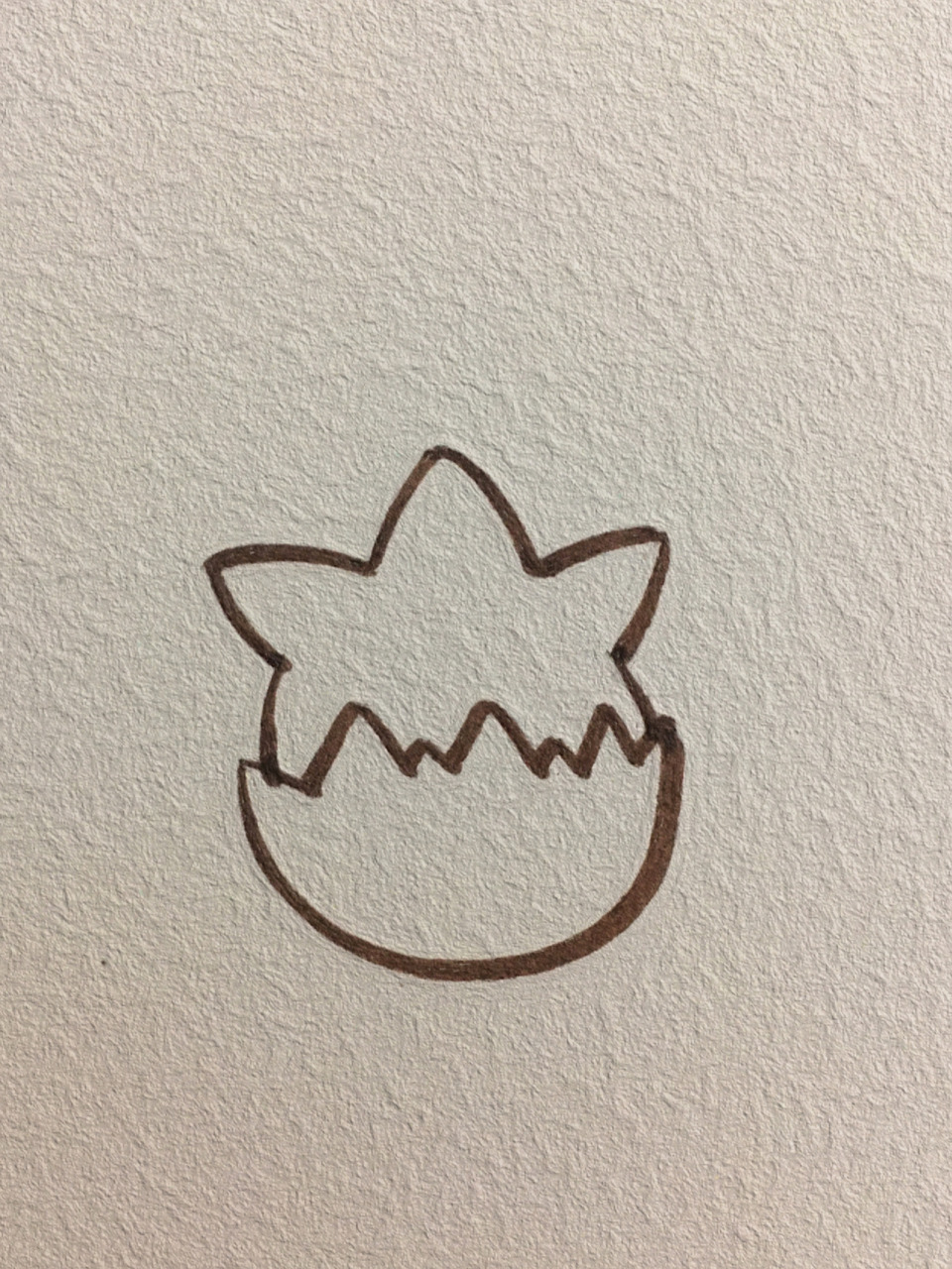 可爱简笔画 宝可梦系列-波克比//附过程 今日份神奇宝贝 小刺蛋 据说