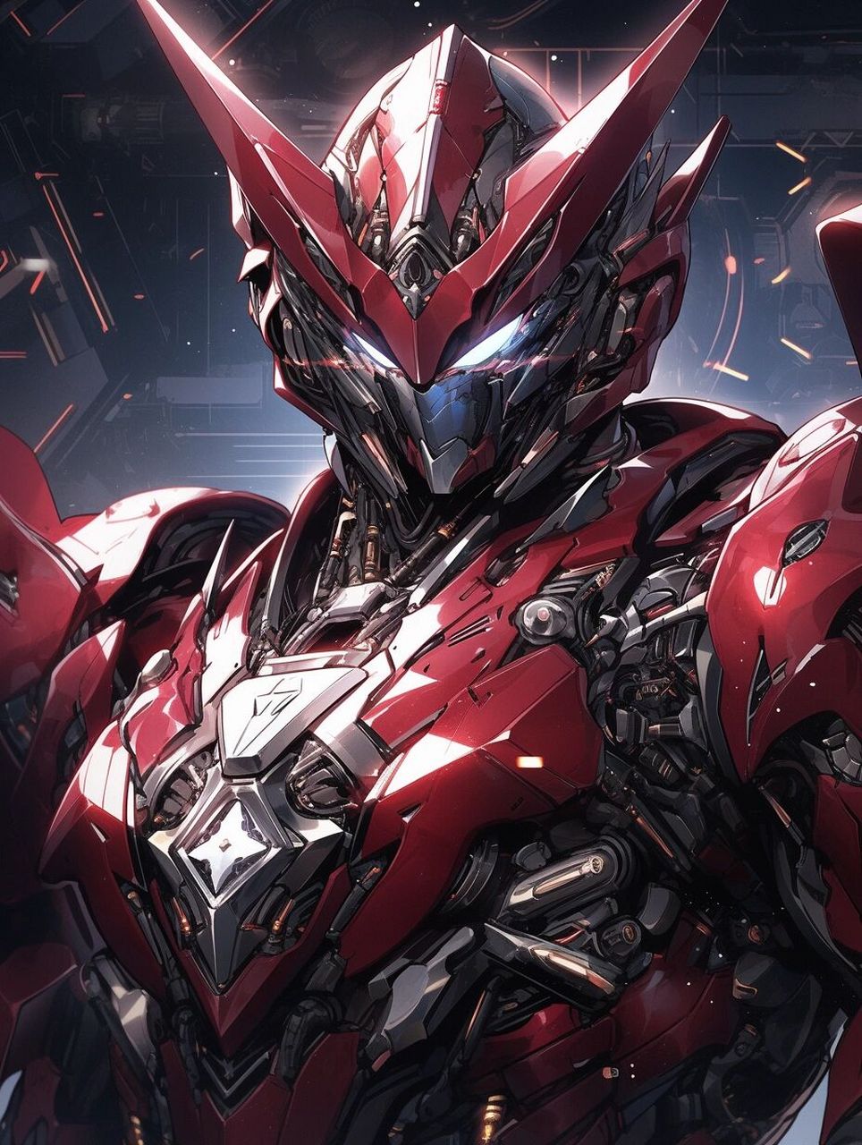 开黑头像(二) 好久没有做这种适合头像的高达图了