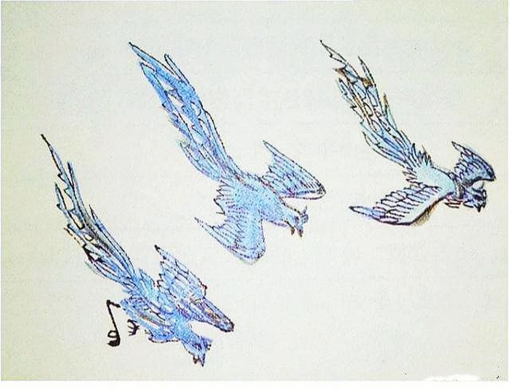 又西二百二十里,曰三危之山,三青鸟居之.-《山海经·南次三经》; 	 2.