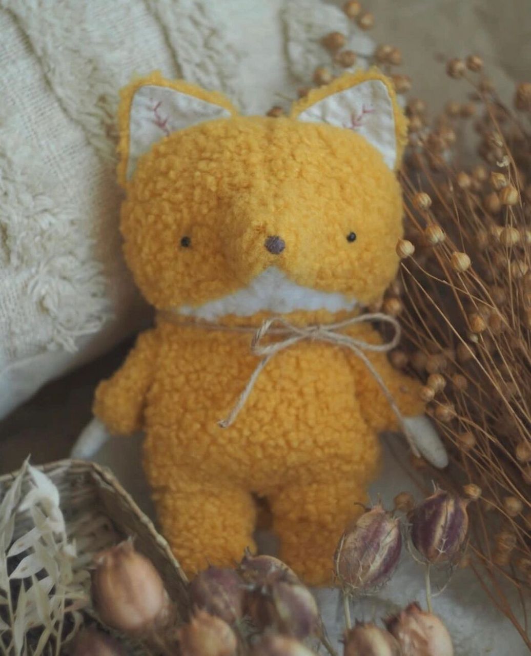 手作欣赏7015 毛绒绒暖乎乎的小动物玩偶02 温暖治愈整个秋冬