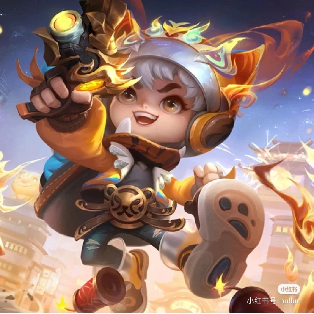 鲁班七号头像与壁纸