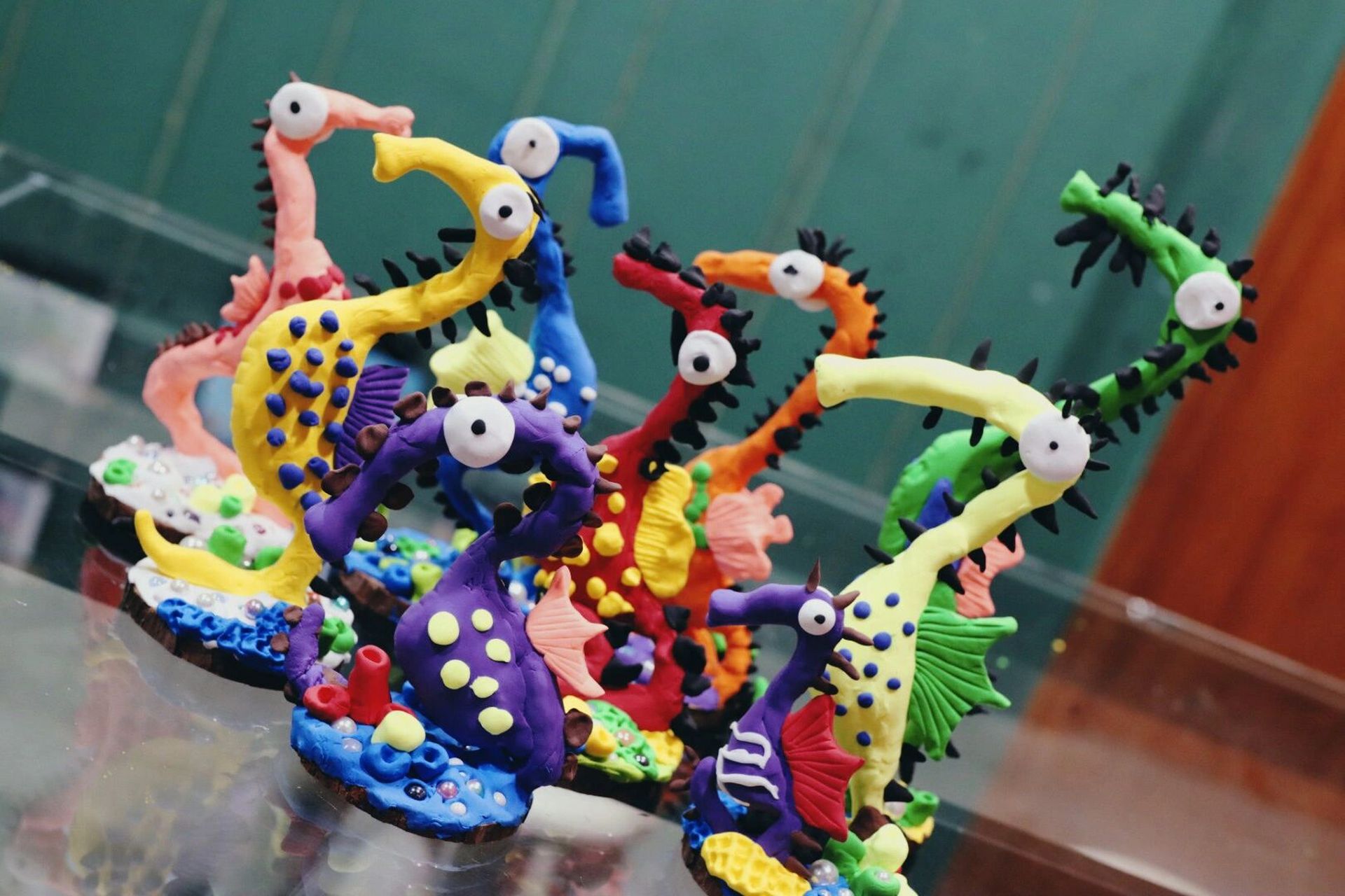 粘土立体综合课程《海马》 少儿综合立体课程