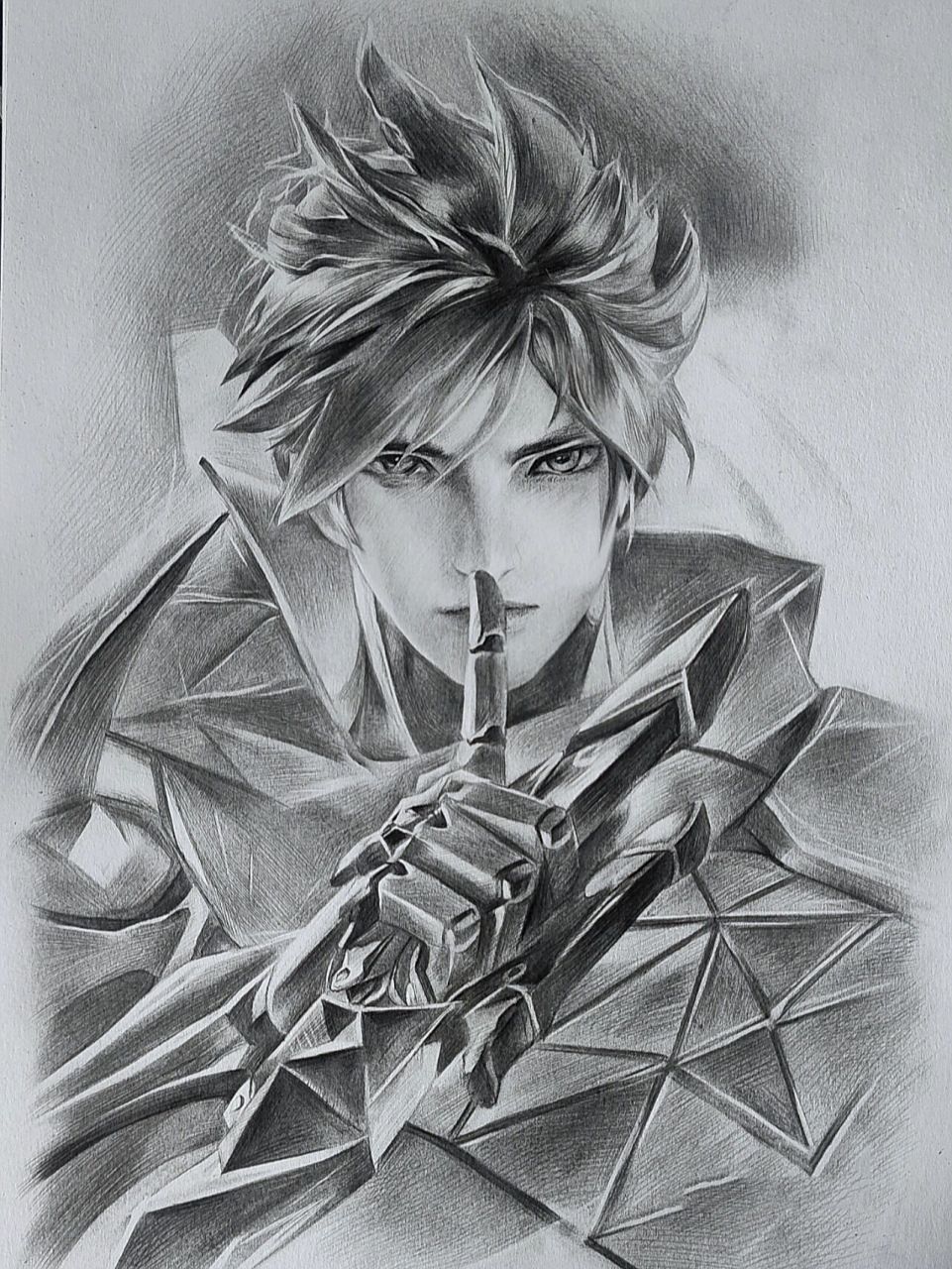 手绘澜/素描 刀刃只听命于我 带教程