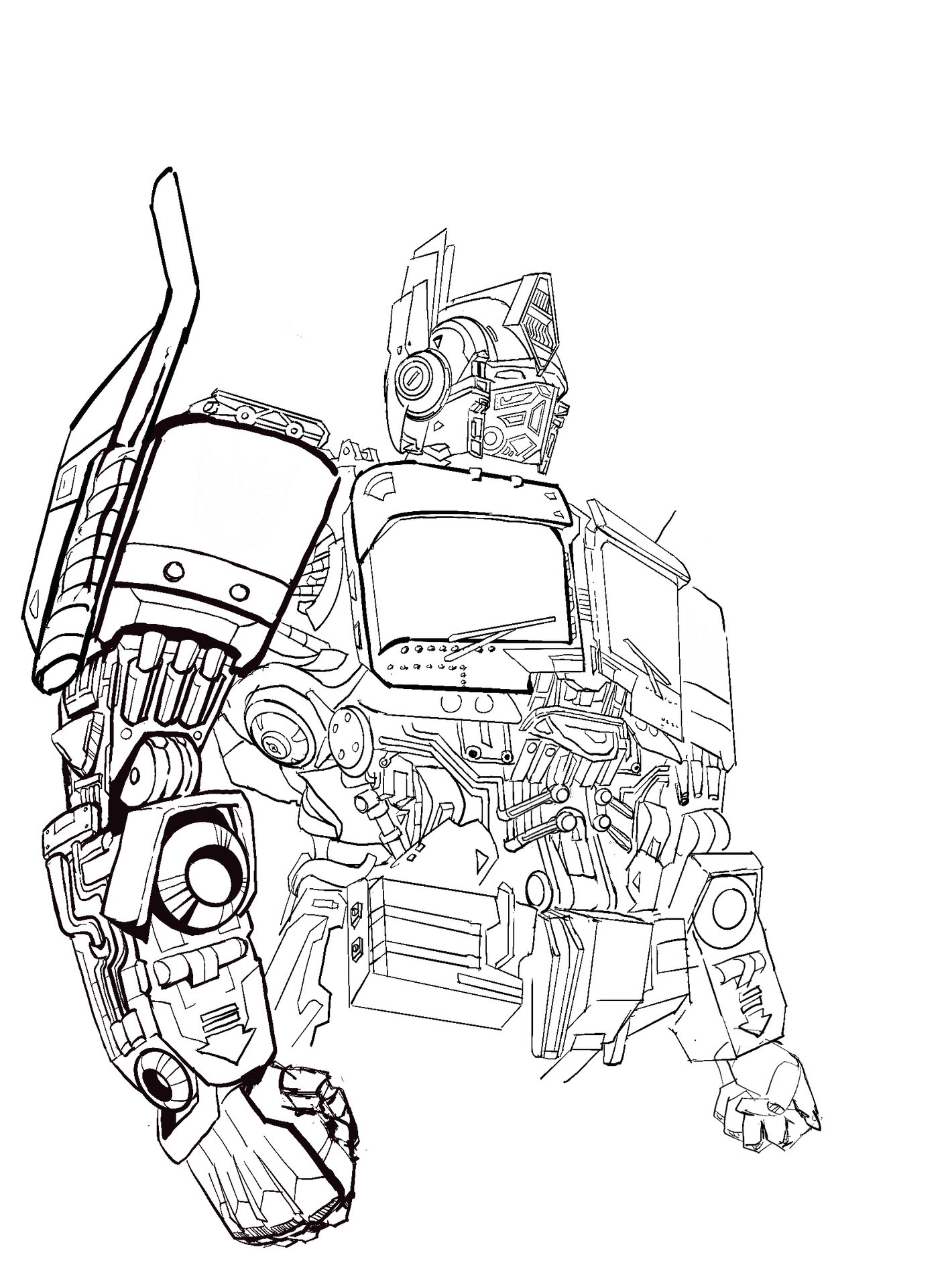 画一幅镜像擎天柱-附教程