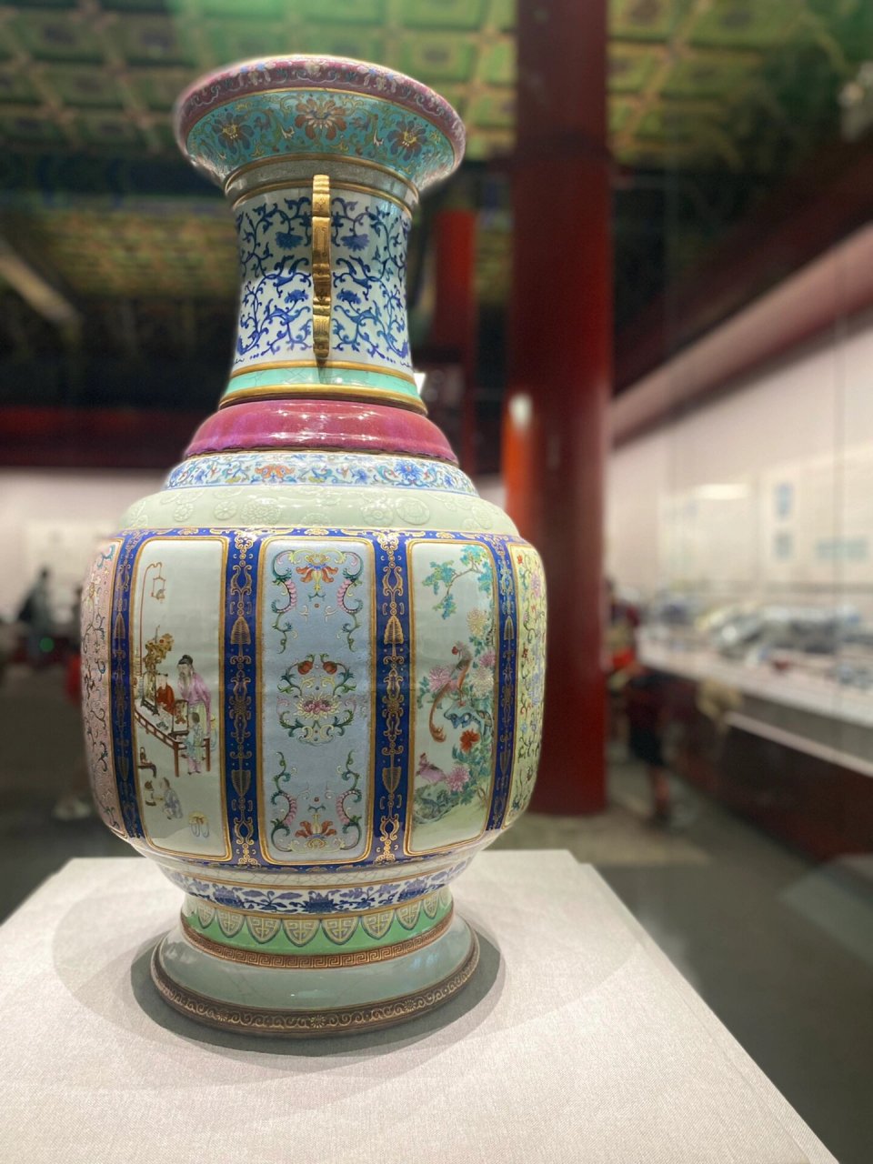 故宫博物院·瓷器馆 暑假逛故宫 哪凉快哪待着 	 #故宫# #北京故宫