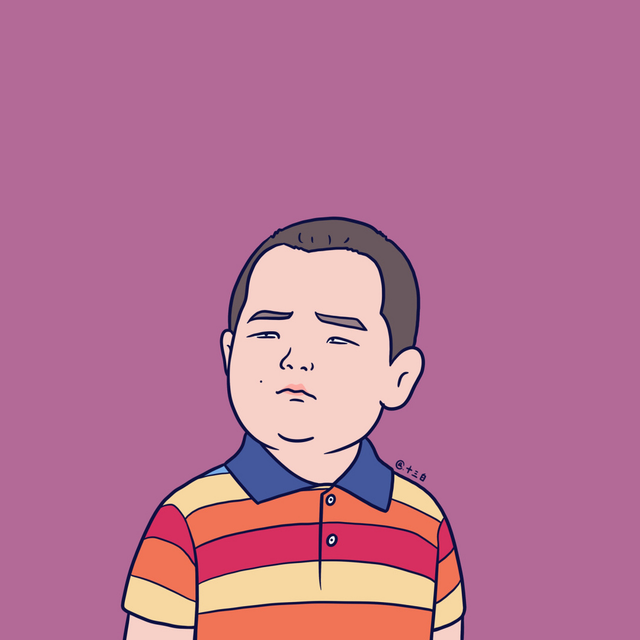 7815《乡村爱情》角色小头像(第一组)7815 手绘头像 搞笑漫画