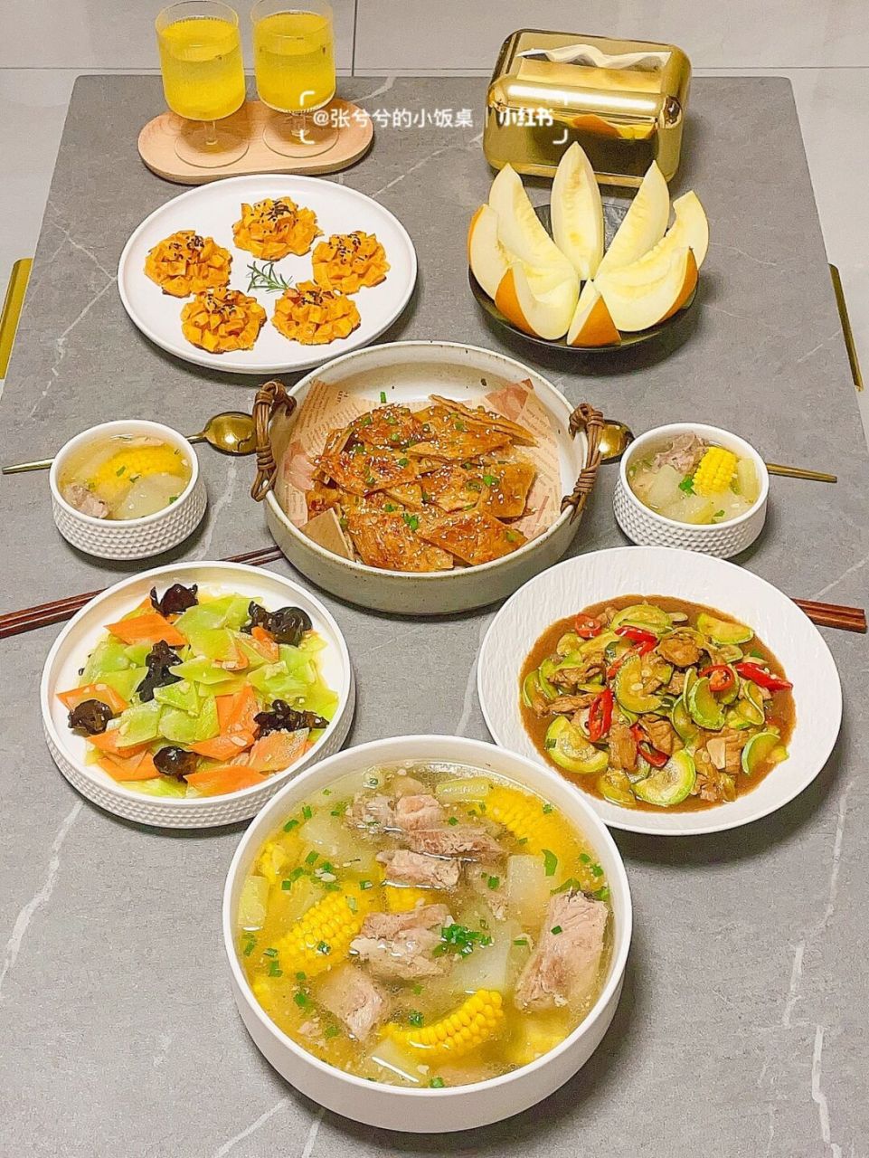 家常菜|餐桌上的秋色 北方人最近刚刚感受到秋天微微的凉意93 正好