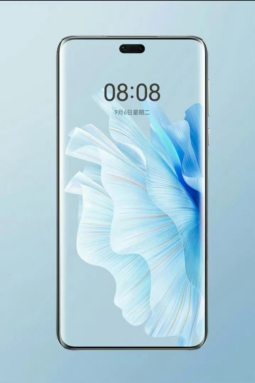 华为mate60 pro真的是图上这个样式的设计,你们能接受这个前置药丸的