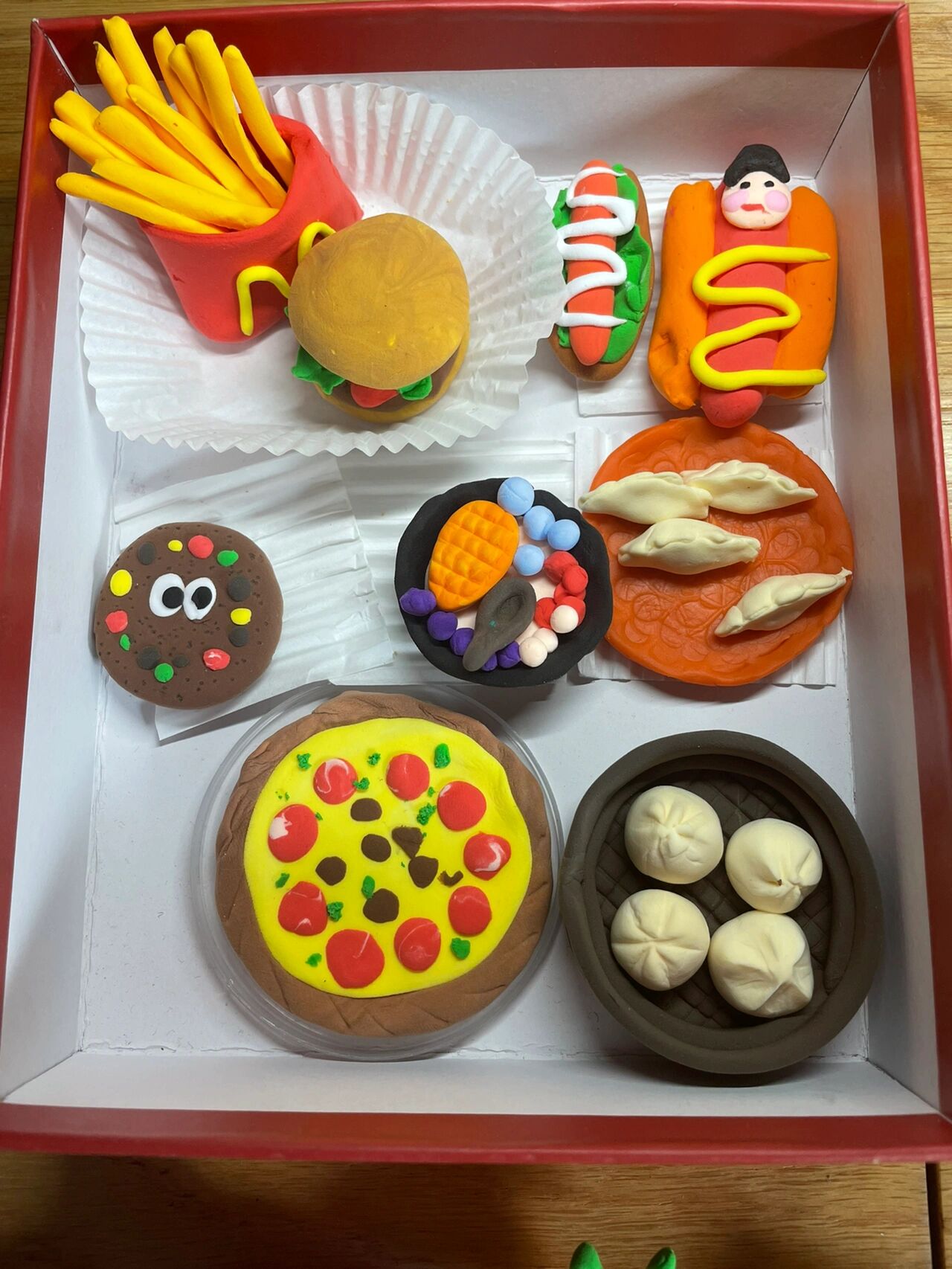 超轻粘土美食第一波