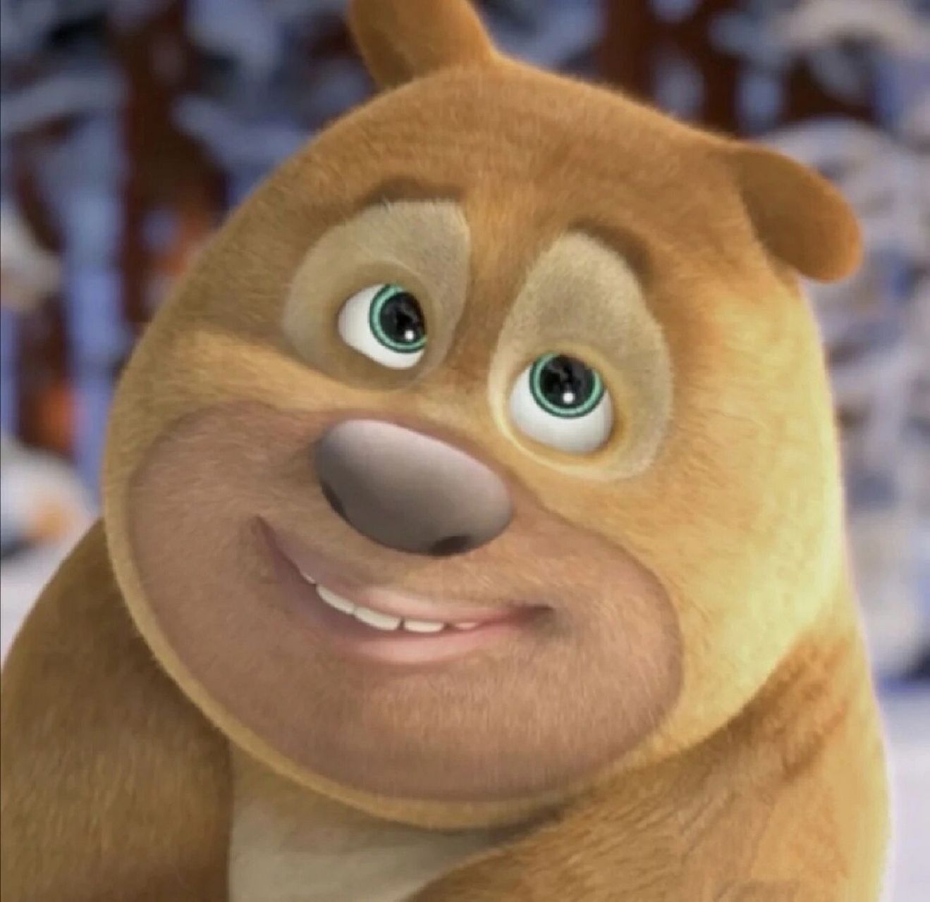 可爱的小熊二!  这么可爱的小熊二,谁不喜欢呢?