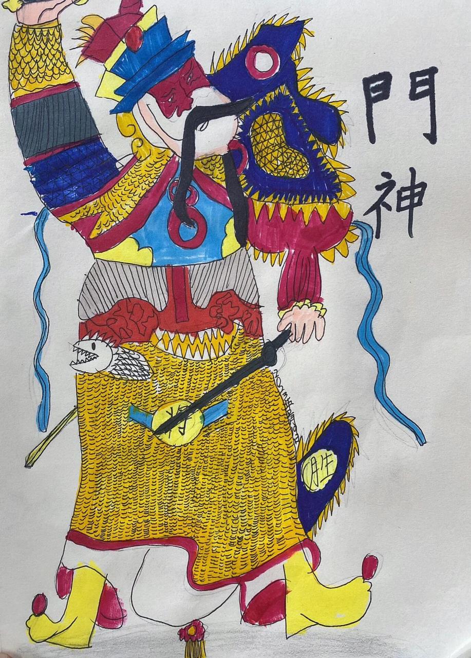 门神绘画