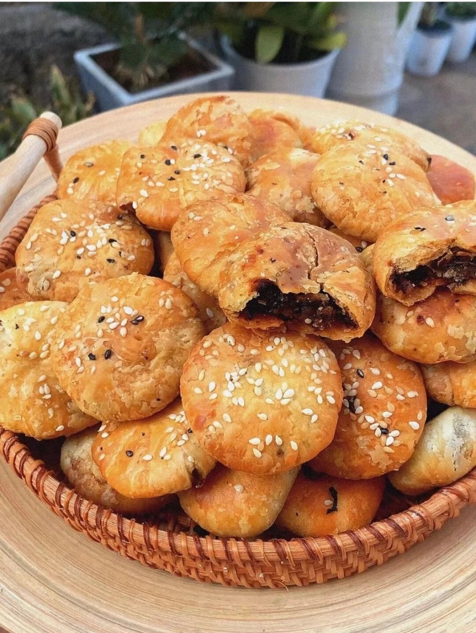 金华酥饼制作过程图片图片