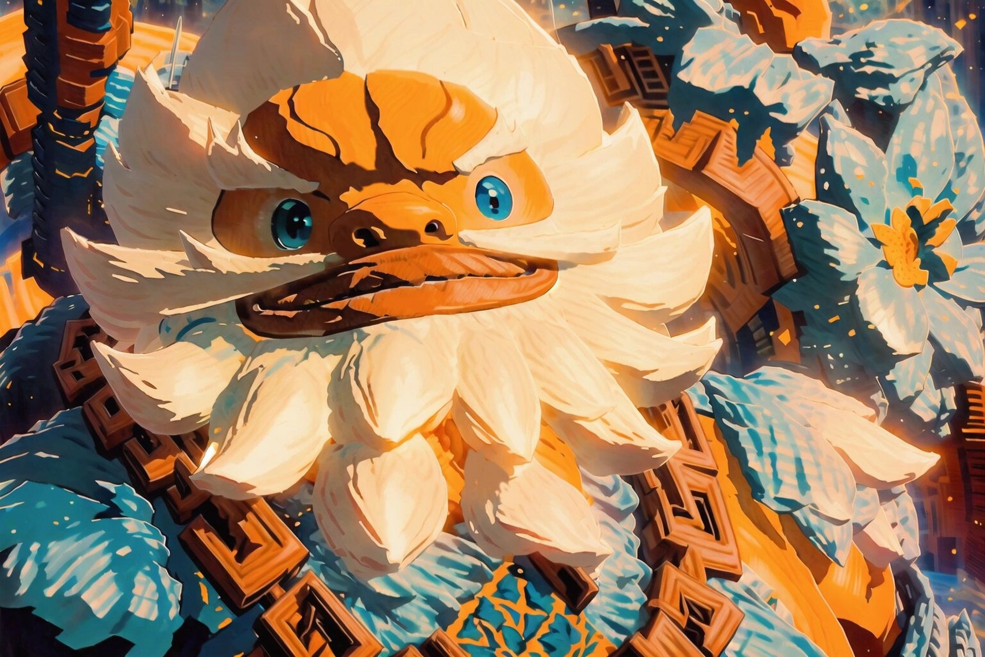 94卷|塞尔达壁纸|英杰篇:达尔克尔 02 图3的daruk: 看到啊陨的成长