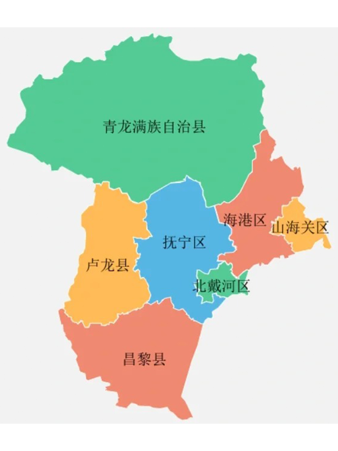 秦皇岛地图
