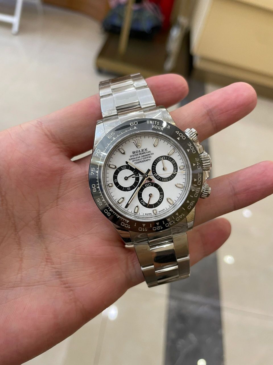 熊猫迪 劳力士116500熊猫迪 极品22年全套全长双吊牌 实体店现货 全国