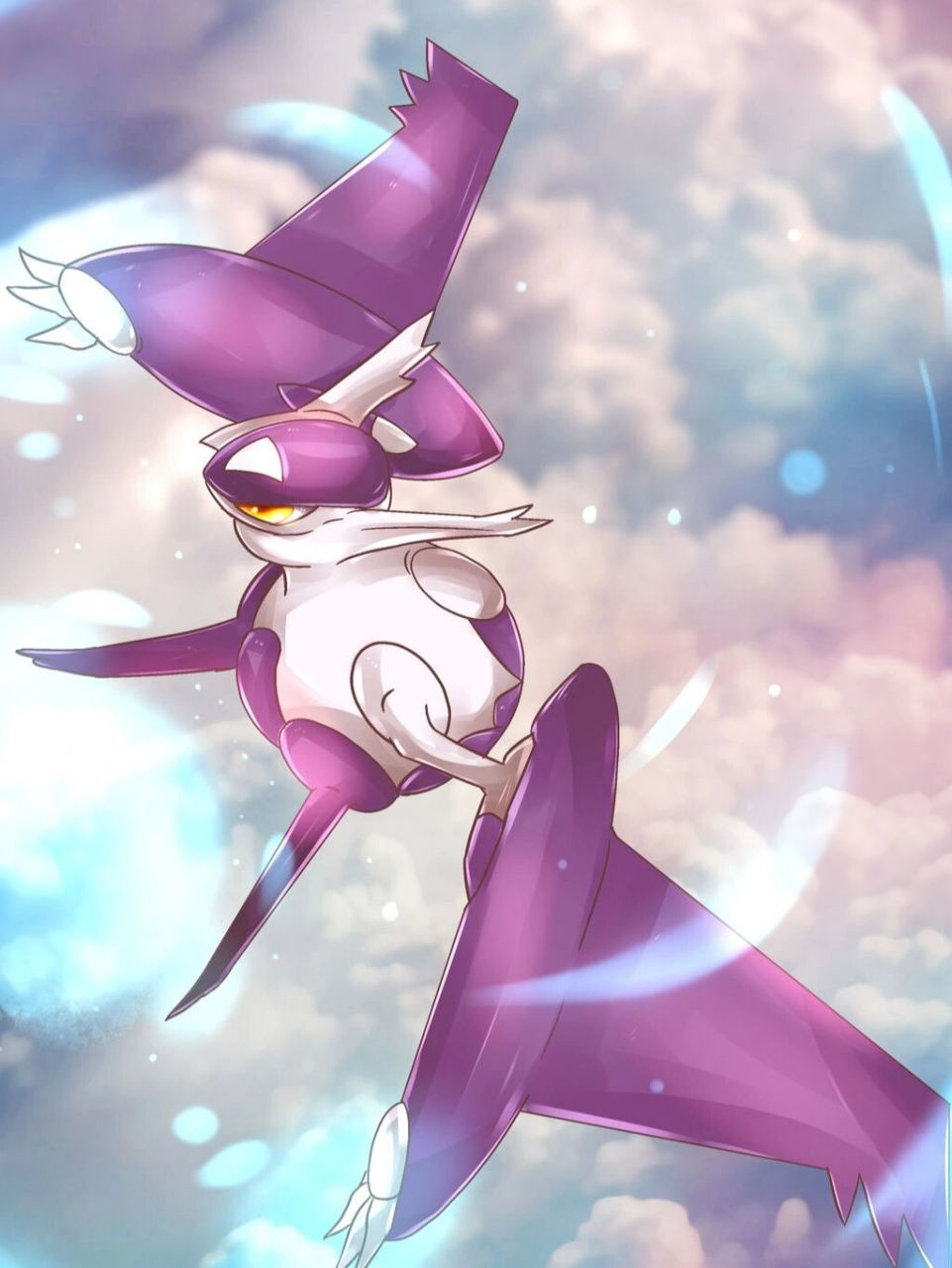 宝可梦|160手机壁纸:mega 拉帝亚斯 这个世界上什么都有用,钱有用