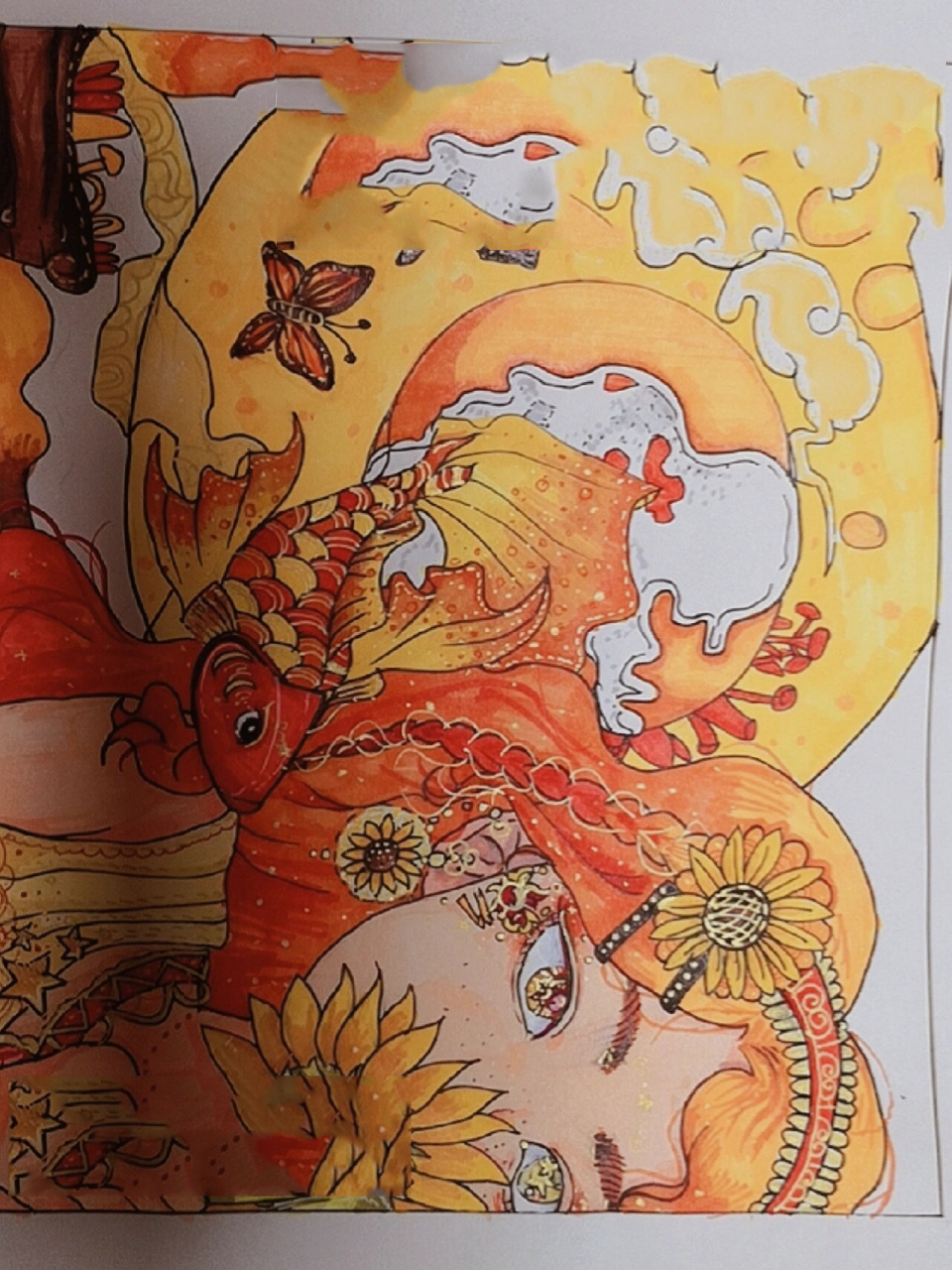 六年级下册,画一幅色彩和谐的画 六年级下册