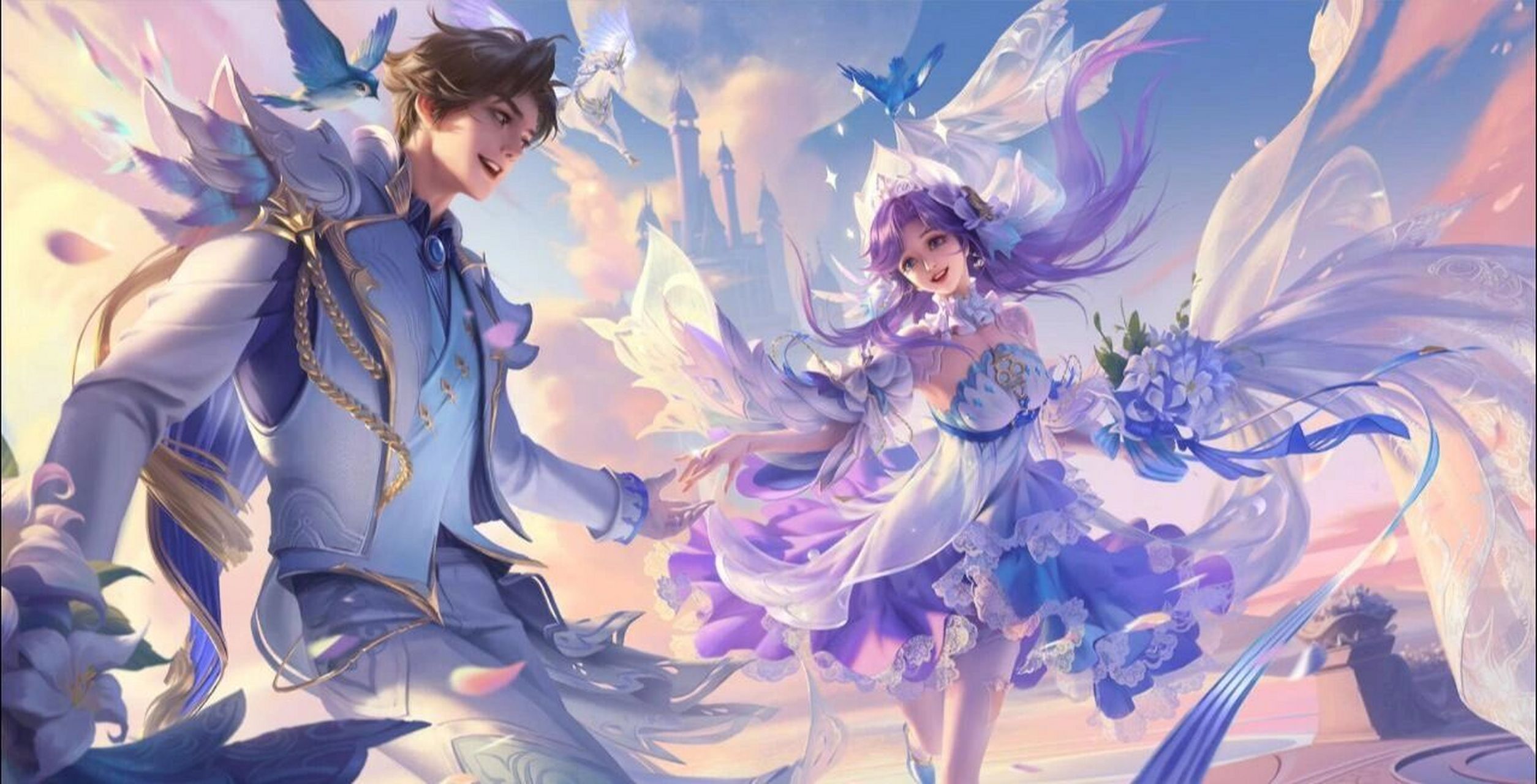 孙策大乔新皮肤高清海报