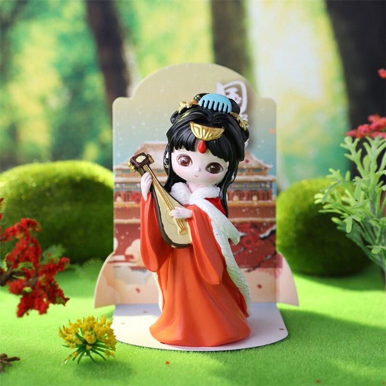 国色天香 国色天香盲盒古风四大美人国潮盲盒手办公仔汉服玩偶摆件