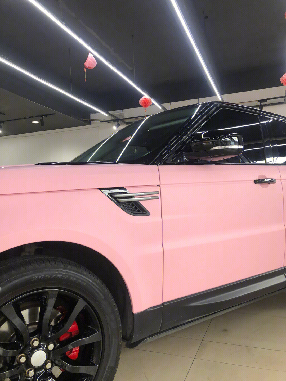 抹了消光胭脂粉的路虎94甜美美少女来袭 - 路虎揽胜07改色消光