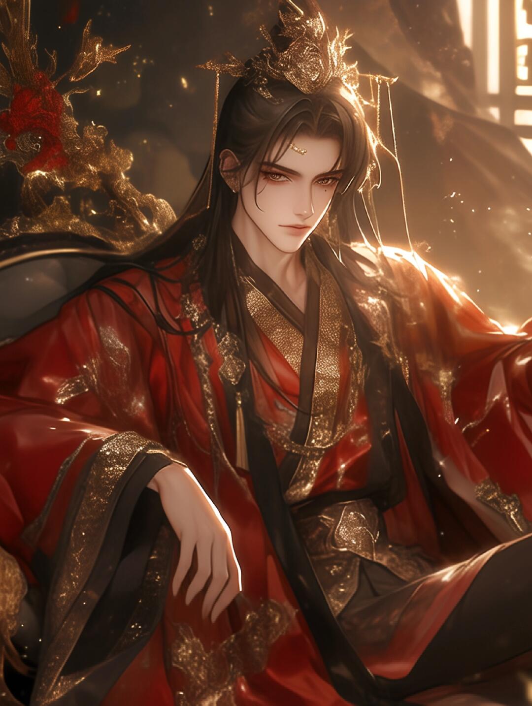 可商素材|古风美男