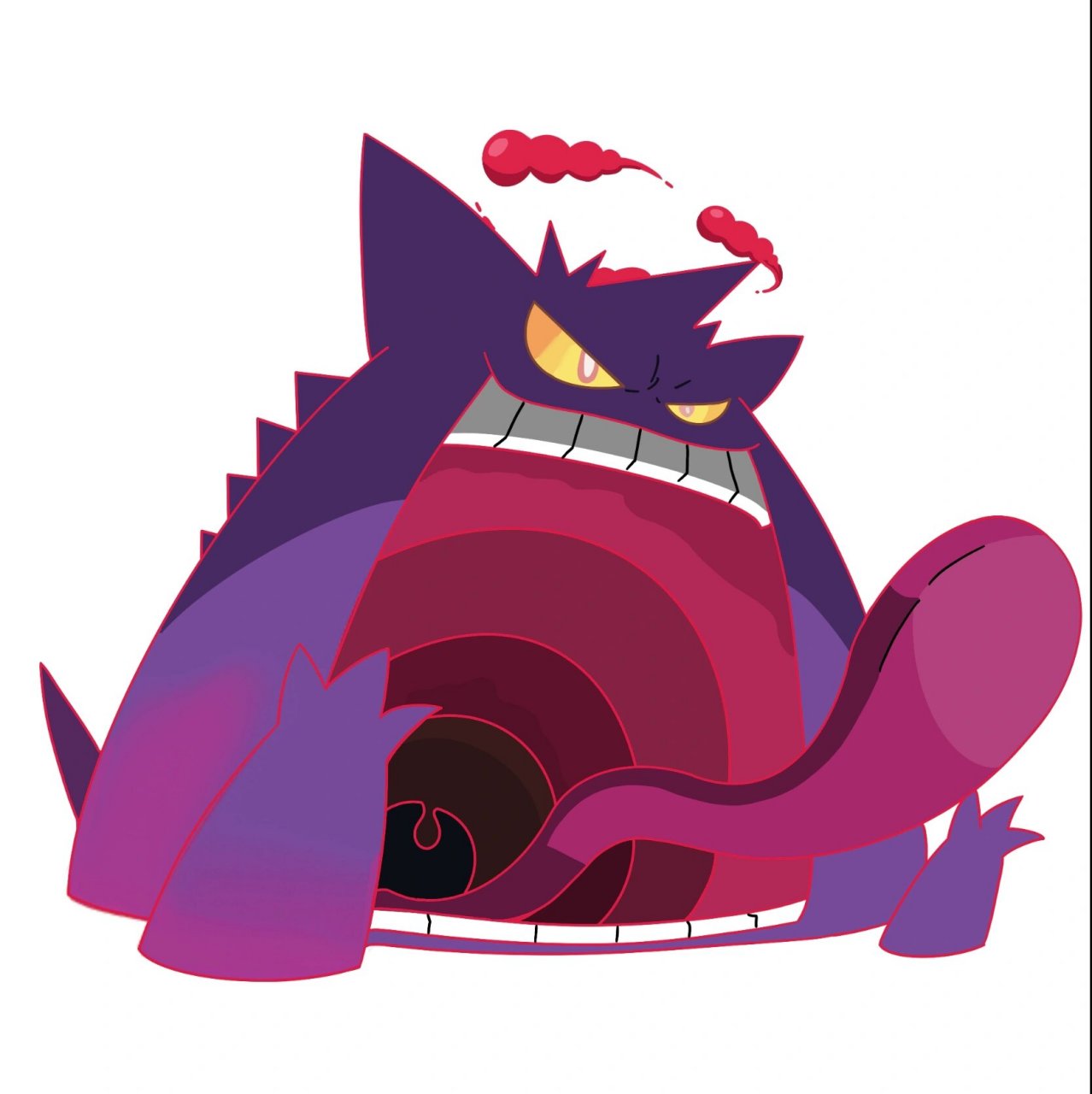 挑战画898只精灵宝可梦134–级巨化耿鬼