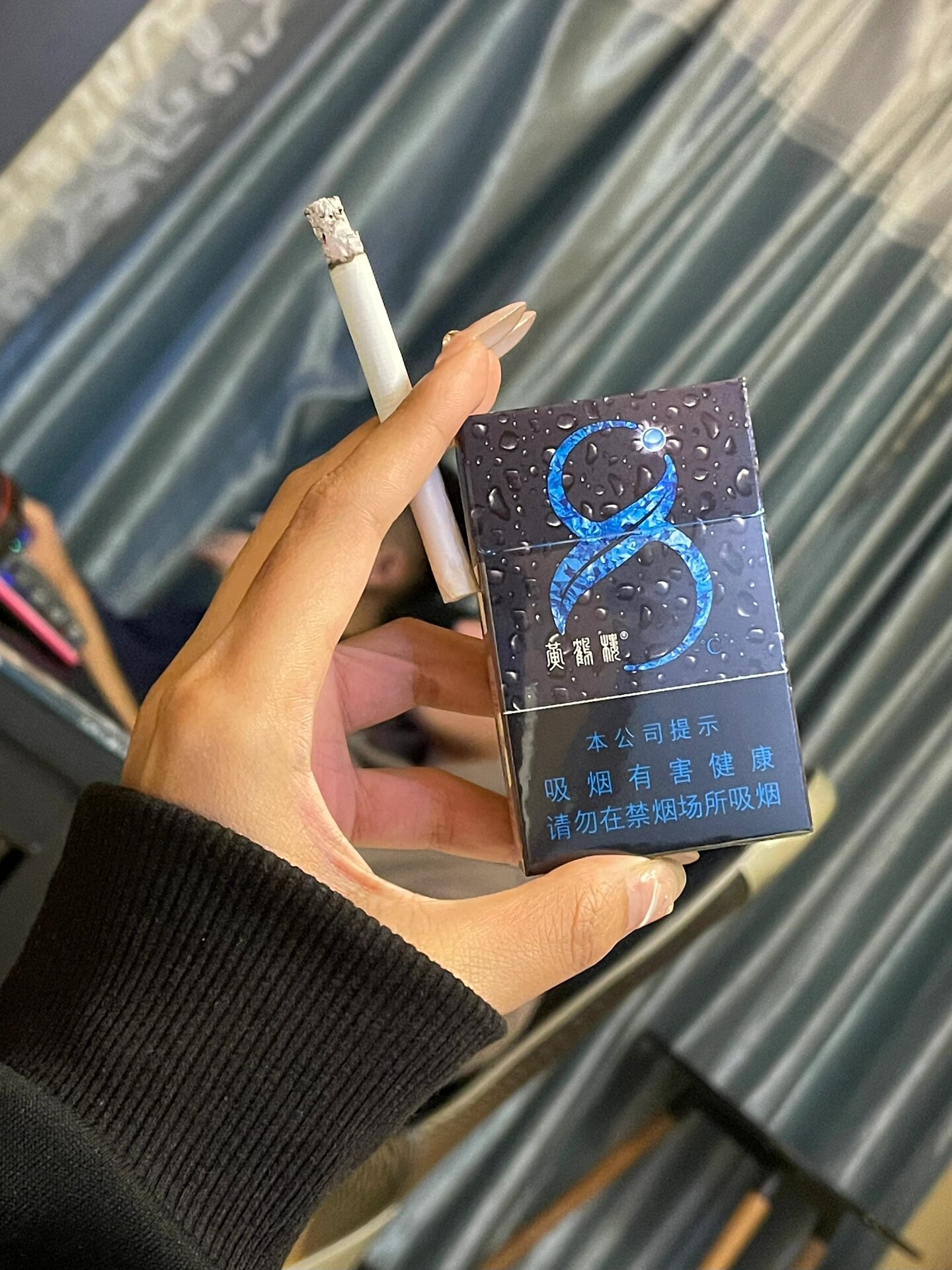 黄鹤楼8°爆珠/凉的很舒服