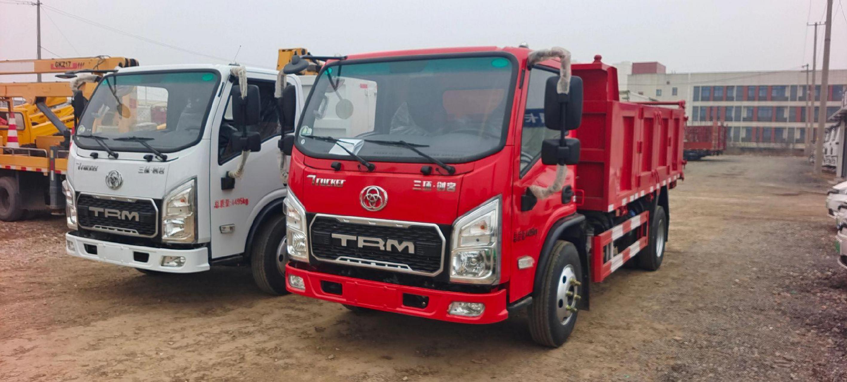三环汽车,蓝牌自卸车,车厢3米5,3米8