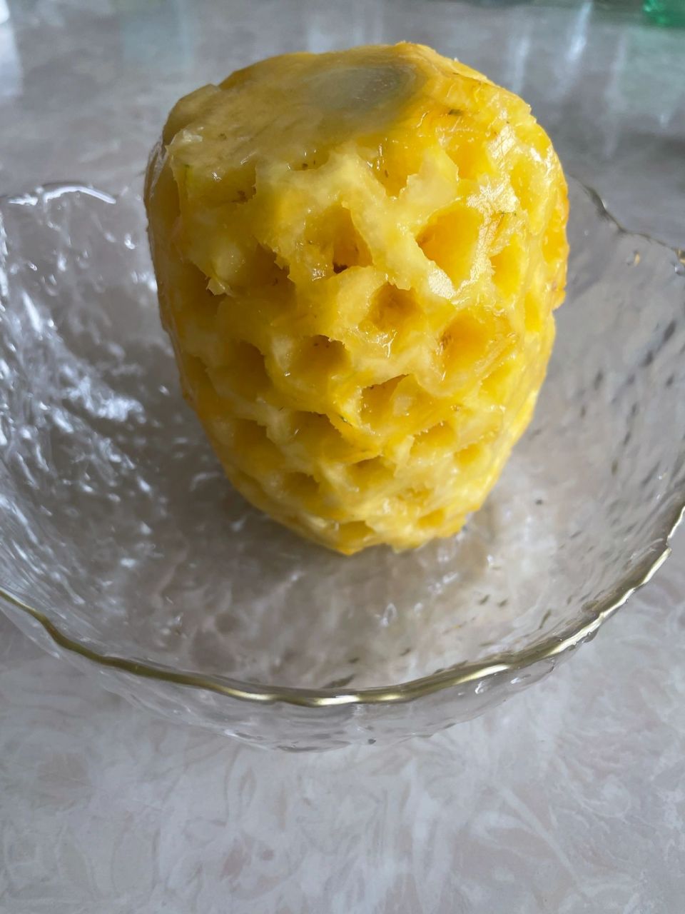 菠萝心这样是坏了吗?