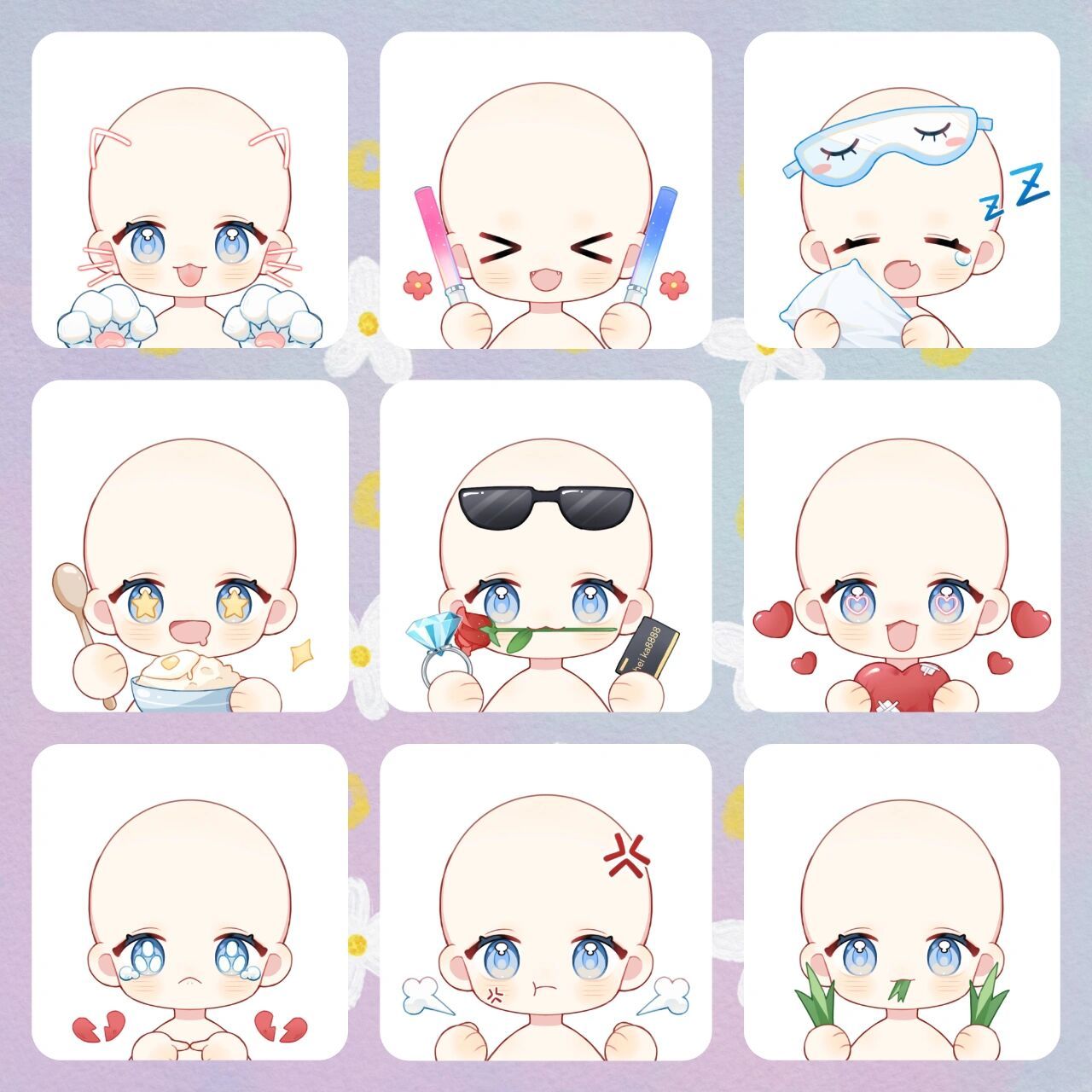 还有可颂的赠模嘿嘿