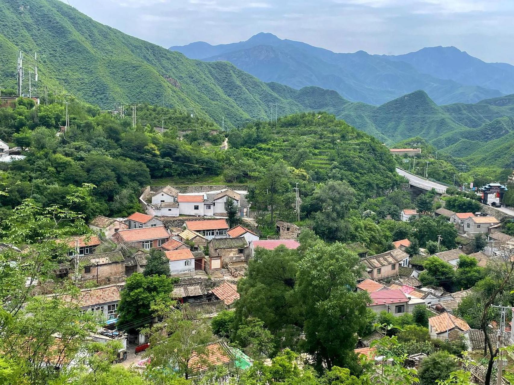 门头沟古山村景区图片