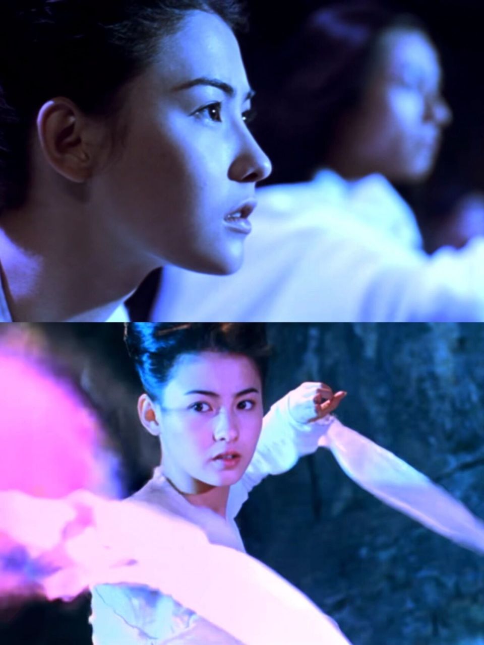 张柏芝《蜀山传》 张柏芝在这部电影里和林青霞同造型的那个稍显逊色