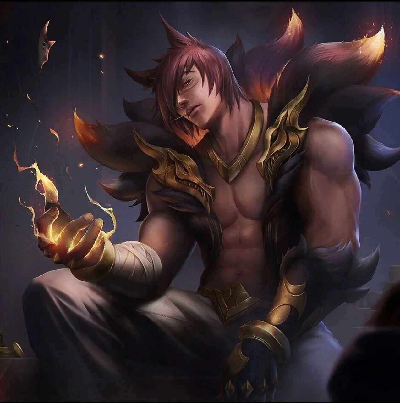 腕豪的眼眸就像珍宝匣里最美的琥珀,是俘获我心的