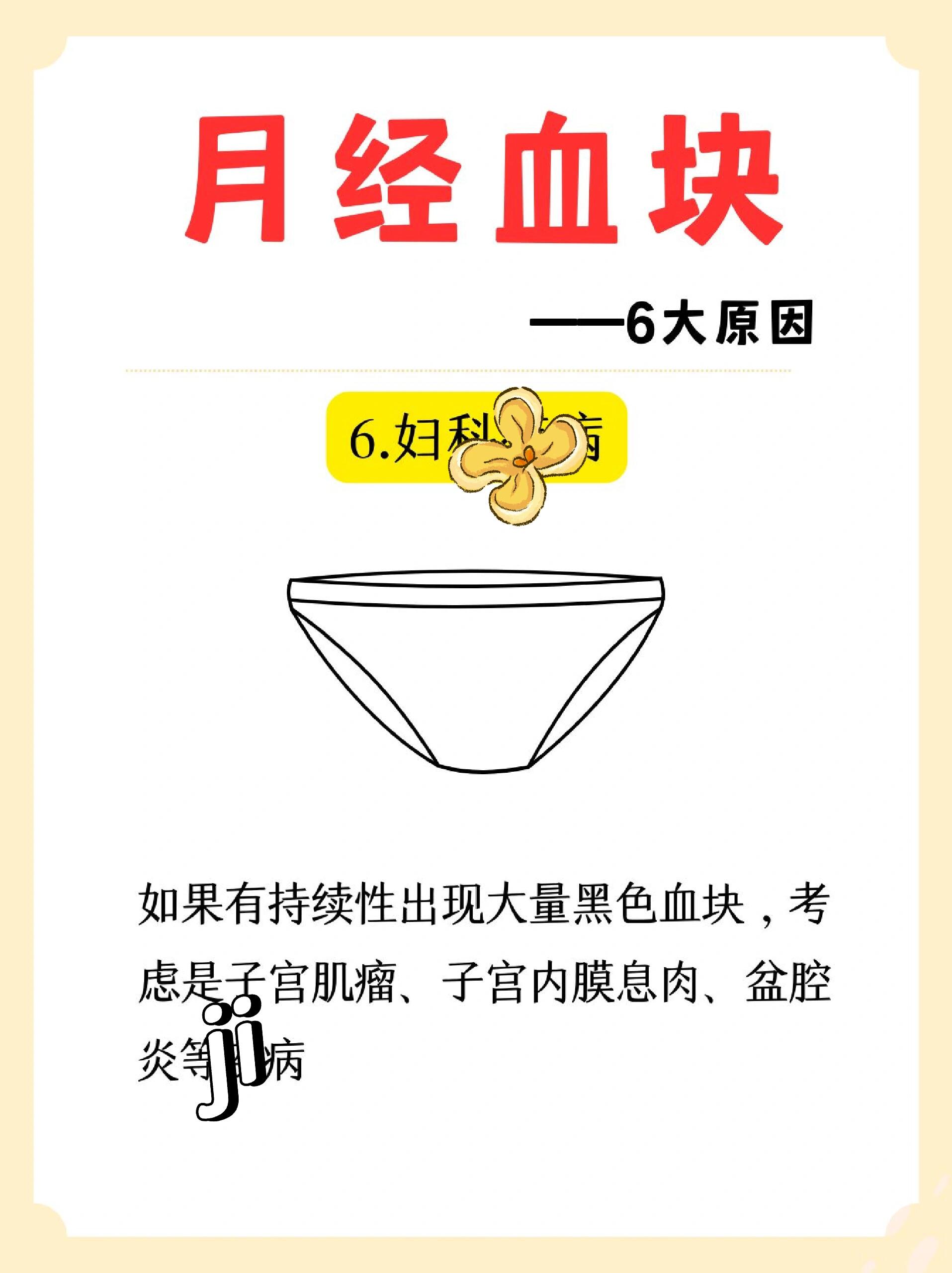 姨妈血块是怎么个事儿?
