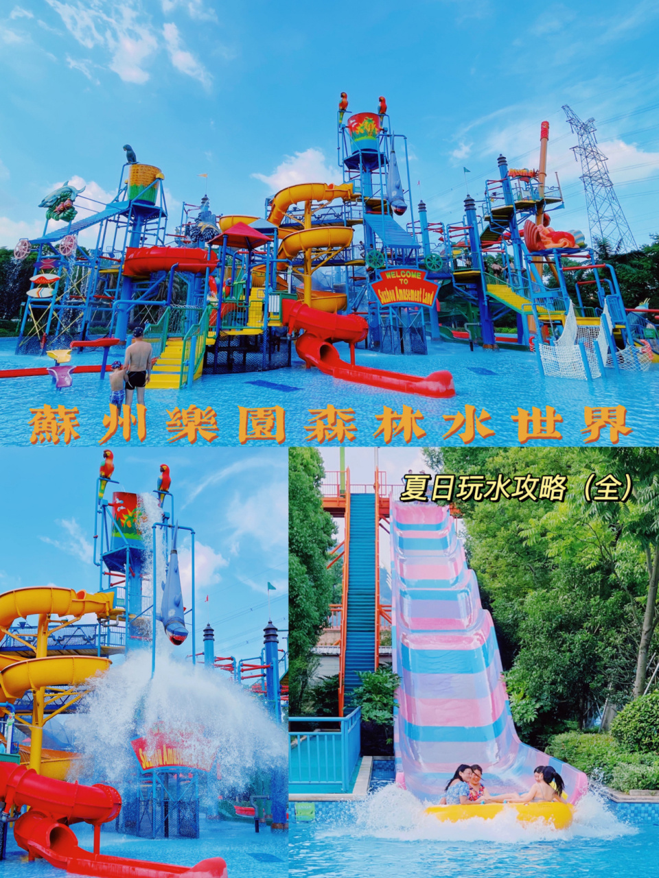 夏天消暑去哪里❓苏州乐园森林水世界攻略(全)‼️ 🎪 苏州的