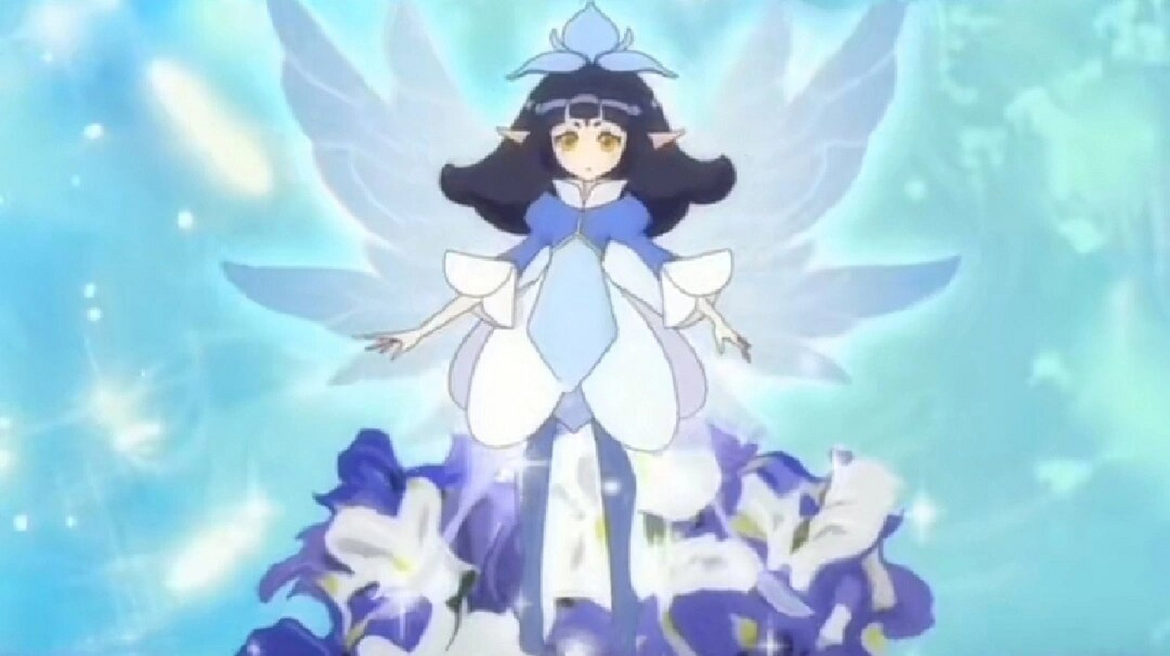 鸢尾花精灵王爱丽丝原始,黑化,进化形态 鸢尾花花语:美好的结局