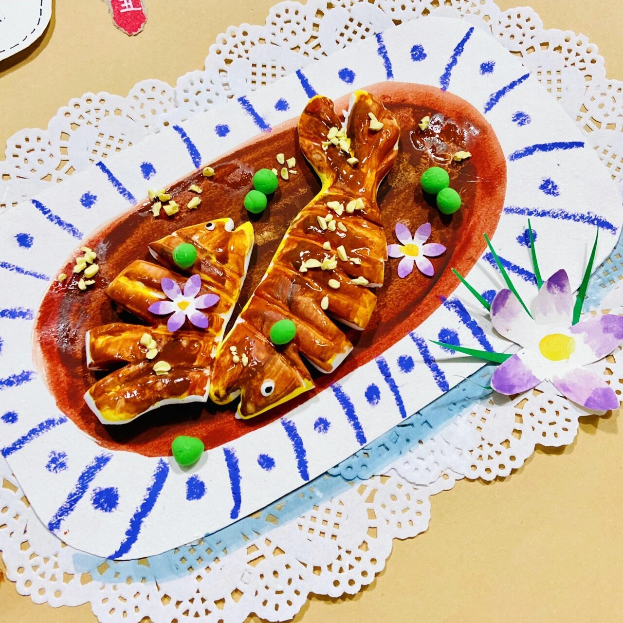 食物粘土中国菜图片