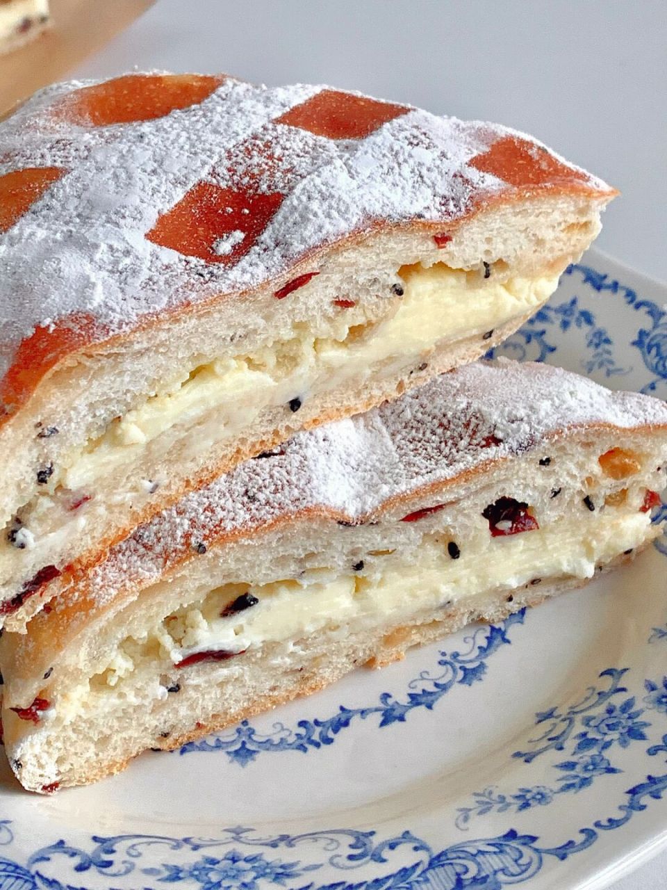 复刻ole爆款7715法式忌廉芝士包06大口吃馅7515 之前一直被